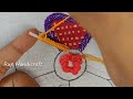 Amazing super Unique flora embroidery designs hand embroidery tutorial knitting trick bordado