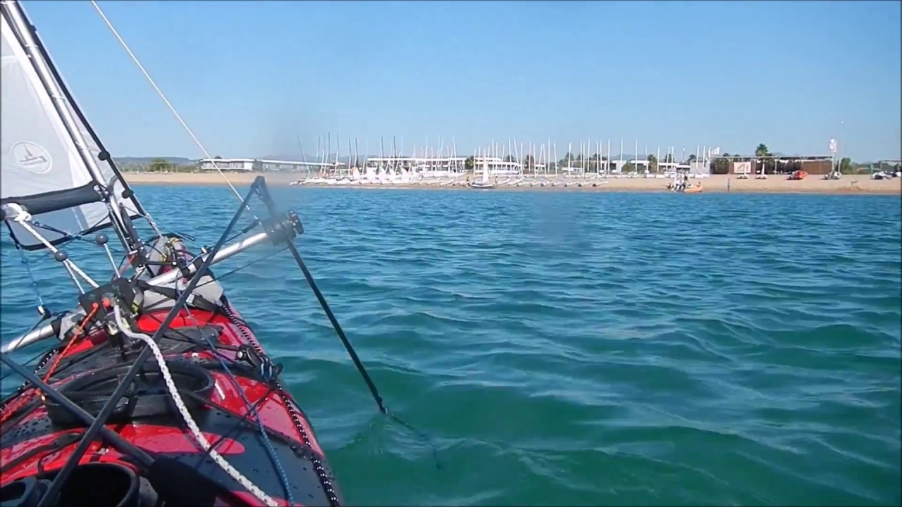 Kayak paddle sail Greece Kalamata port Messinian Gulf Jul Nov 2016