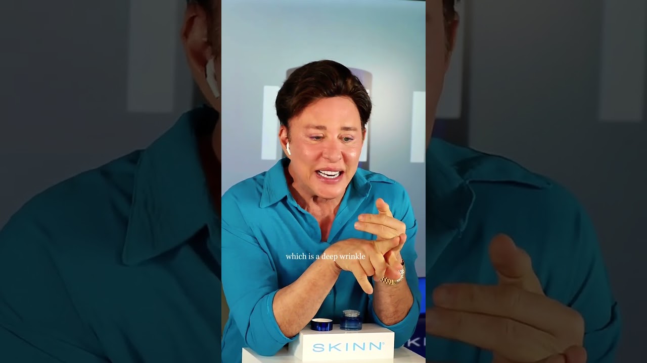 The skin around your eyes is thinning, and hydration alone will not reverse it!