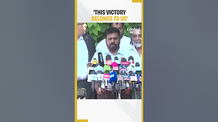 In Paradigm Shift, Marxist lawmaker Anura Kumara Dissanayake Wins Sri Lanka Polls