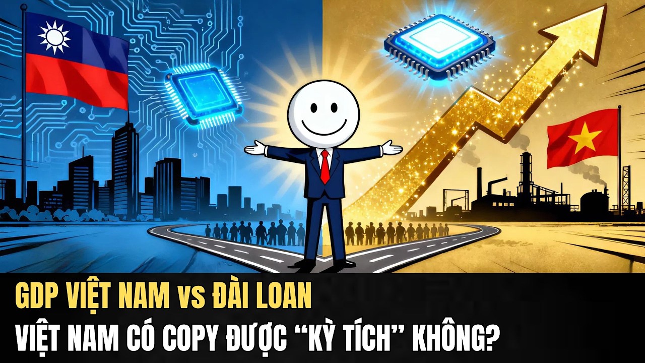 GDP Việt Nam vs Đài Loan: Việt Nam Có Thể Copy “Kỳ Tích Đài Loan” Không?
