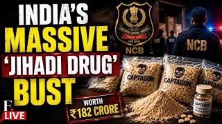 NCB Drug Bust LIVE: India Seizes First-Ever Captagon Haul Worth ₹182 Cr Under ‘Operation RAGEPILL’