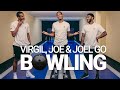 Virgil, Joe & Joel go bowling | Liverpool defenders' Kegel challenge