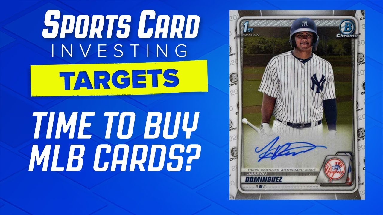 SPORTS CARD INVESTING TARGETS TIME TO BUY MLB CARDS? YouTube