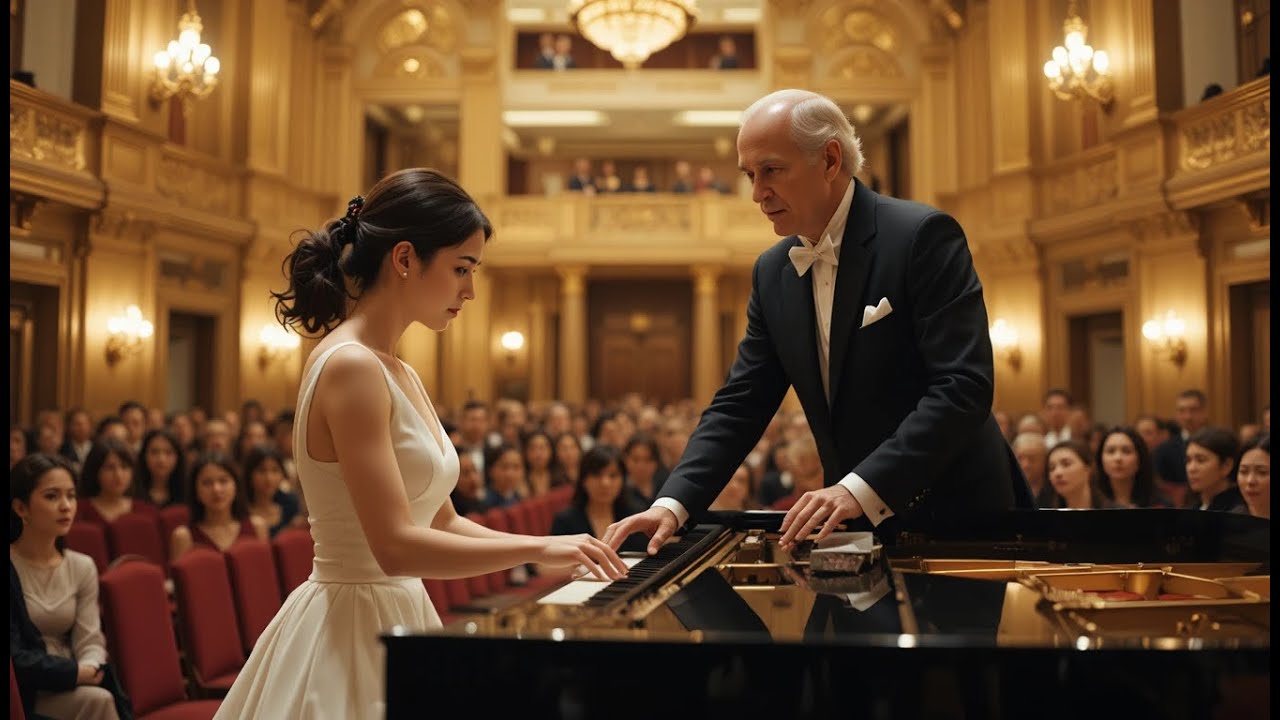 Famoso músico quiso ponerla a prueba, pero su interpretación al piano lo dijo todo