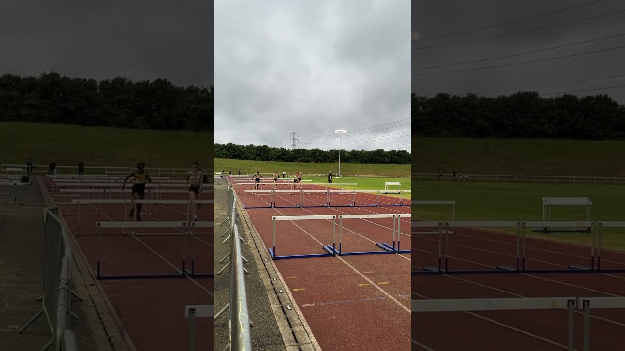 ELICIA LACEY takes the 80m Hurdles win in 11.73 (+2.7)  