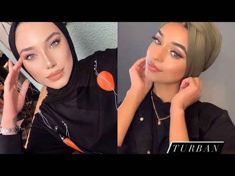 TURBAN TUTORIAL STYLE / ŞAL BAĞLAMA VİDEOLARI /EŞARP BAĞLAMA /MUSLİM GİRL TİK TOK VİDEOS