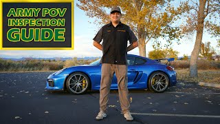 U.S. ARMY POV INSPECTION GUIDE - Military Personal Vehicle Inspection