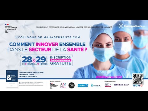 [Partenaires] 1er Colloque National annuel ManagerSante.com 28 & 29 Mars 2022