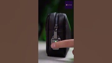 would you use this? #BiometricBag #Unboxing #Fingerprint #bolsasegura #Smart #2025