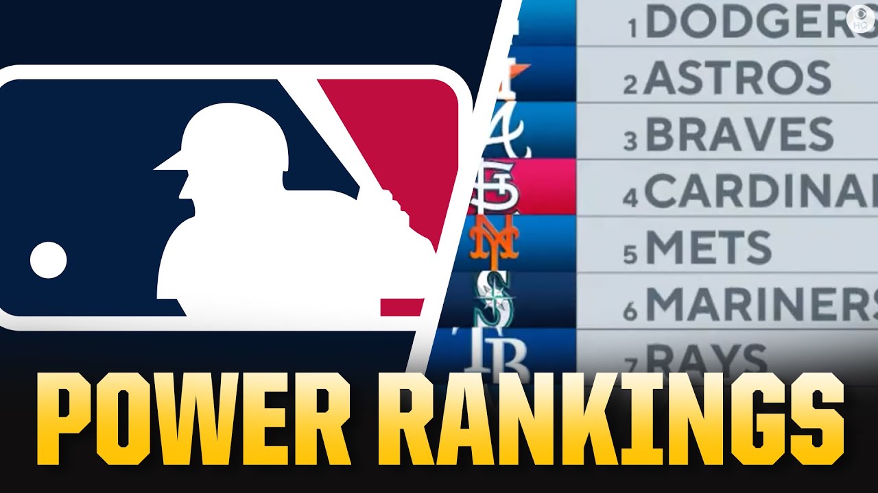 MLB Power Rankings Braves move ahead Mets at No. 3 CBS Sports HQ