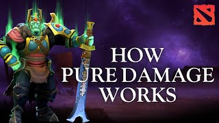 How Pure Damage Works in Dota 2 Game 2024?