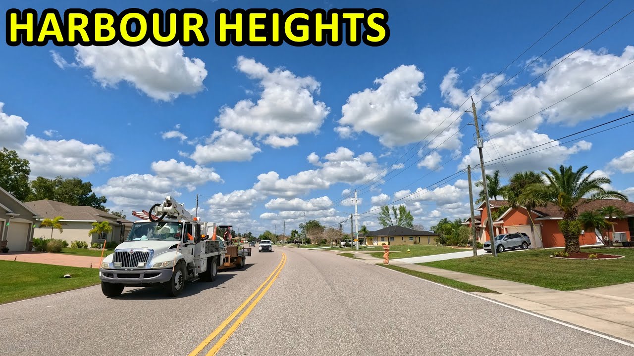 Harbour Heights Florida Driving Through YouTube