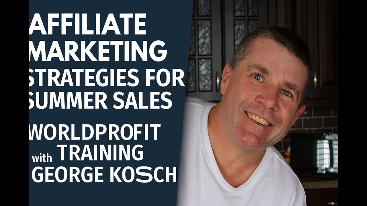 Affiliate Marketing Strategies for Summer Sales | Worldprofit Training with George Kosch