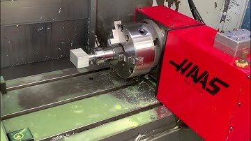4th axis machining on the Haas with the hrt160