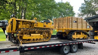1951 Dozer Cat D2 Custom Built Trailer with tracks