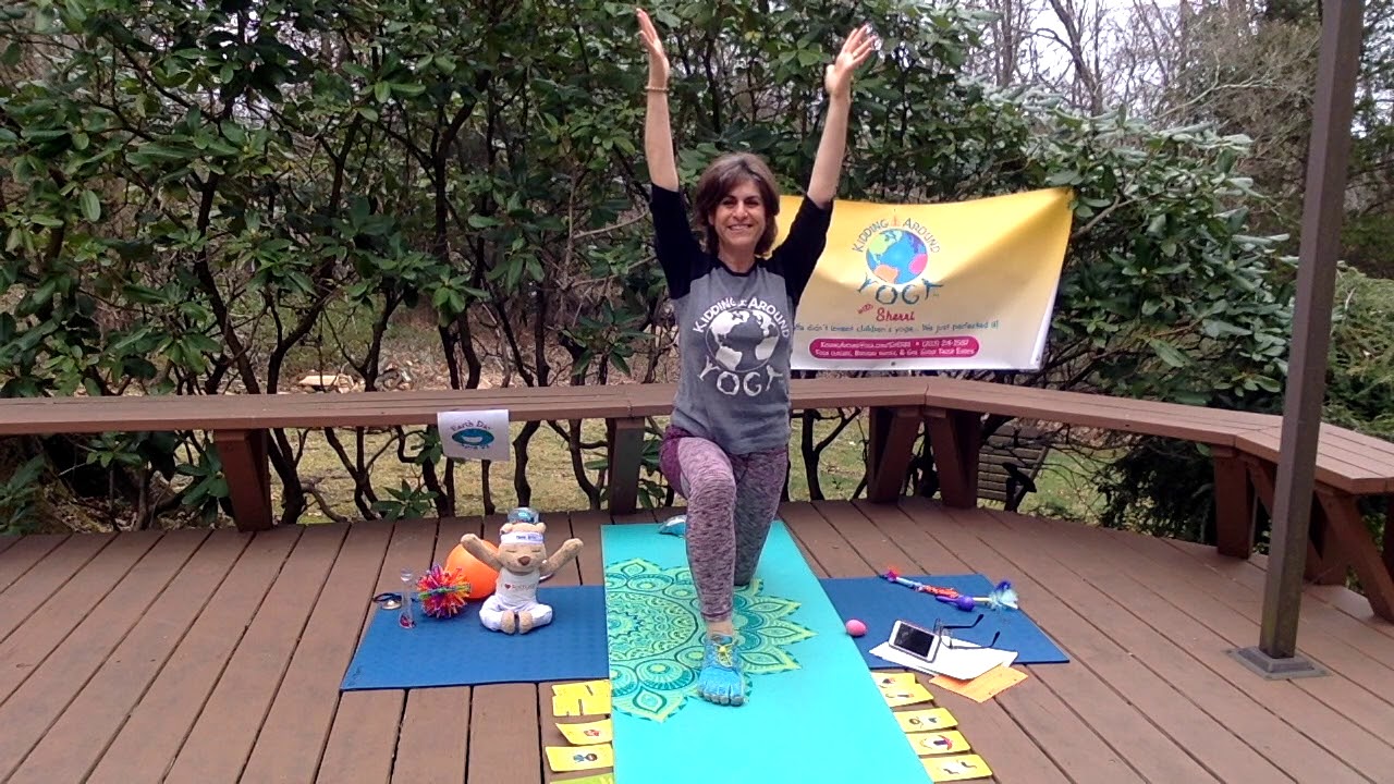 Kidding Around Yoga with Sherri - Family Earth Day Yoga Class, Connecticut