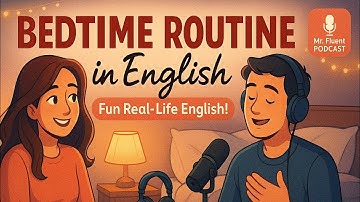 Easy Bedtime Routine in English ☁ | Speak Naturally Before You Sleep 