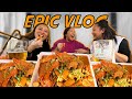 Drunk girls seafood mukbang