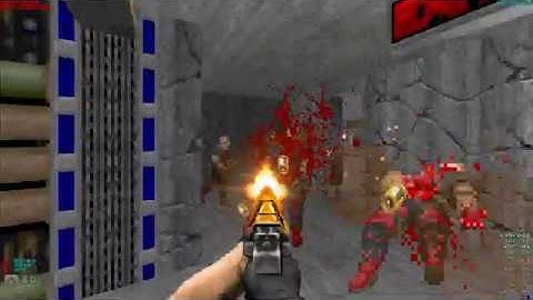 Brutal Doom realism: map02 HR-kills in 0:56
