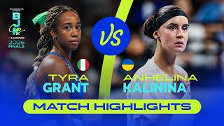 Tyra Grant (ITA) vs Anhelina Kalinina (UKR) | 2026 Billie Jean King Cup Finals | Highlights