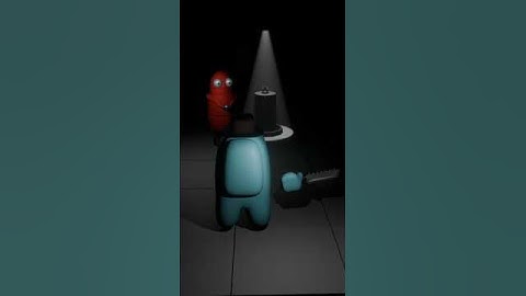 [Blender3D] Making: R.E.P.O VS AmongUs Character #blender3d #amongus  #repo