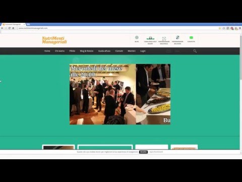 NutriMenti Manageriali - come utilizzare il portale