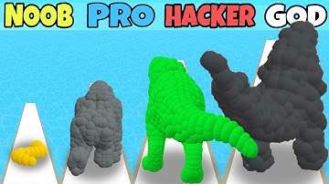 NOOB vs PRO vs HACKER vs GOD in Animal Clash