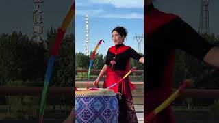 Street Drum Performance/庙会现场鼓乐 #drumnotation #drummer #drumshorts #drums#drum
