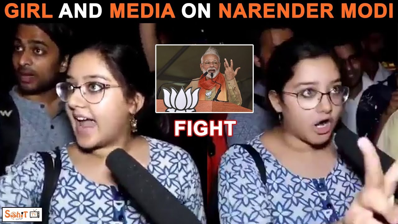 Brave Girl and Media fighter | Modi |Sahit Tv