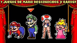 7 Videojuegos de Mario que No Creerás que Existen - Pepe el Mago