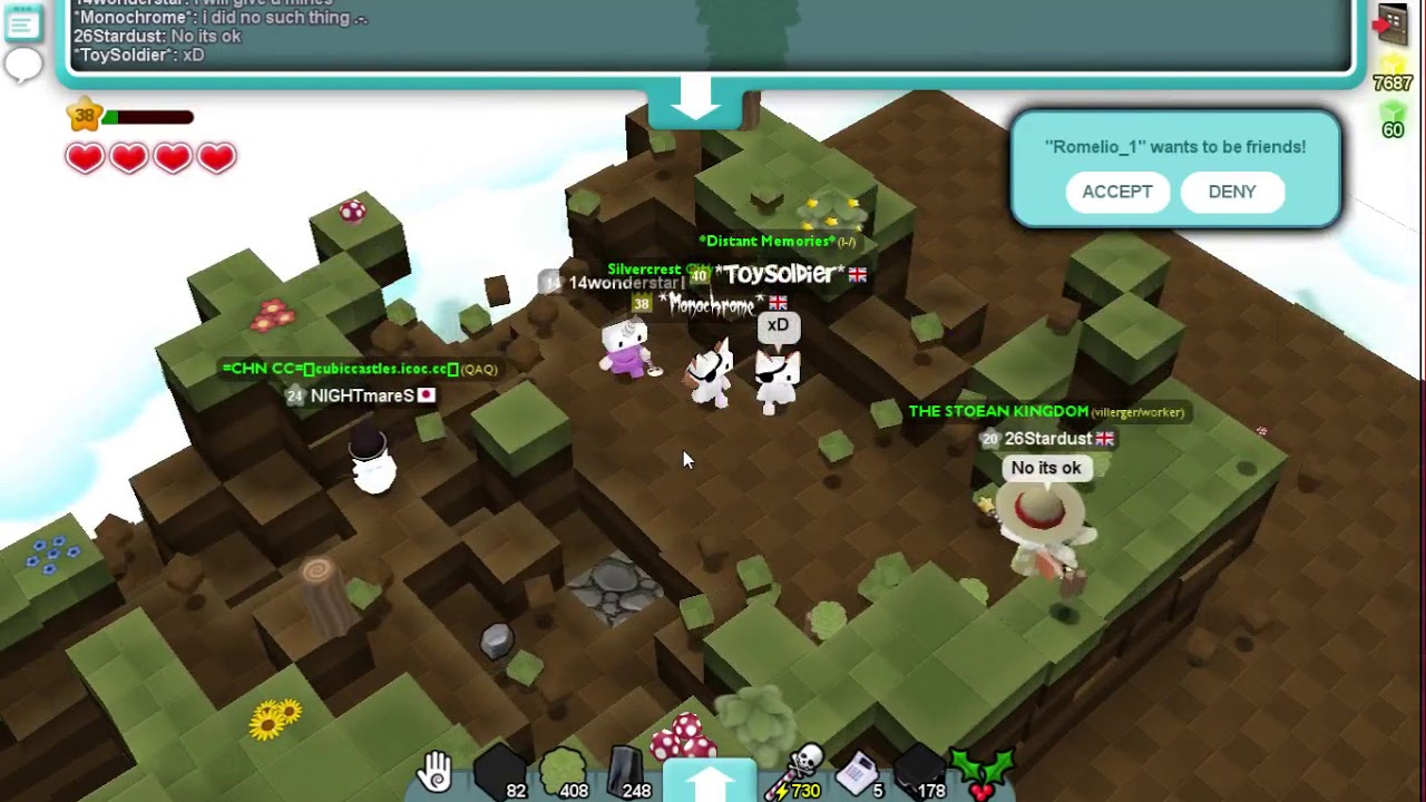 Cubic Castles - Being idiots and trolling