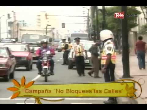 Campaña No Bloquees las calles