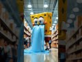GIANT SPONGEBOB AT SCP 3008 #ai #spongebob