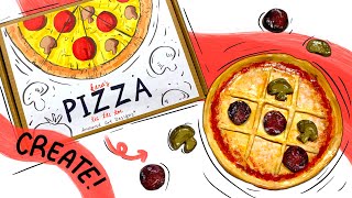 Creating Pizza Tic Tac Toe 🍕 diy using air dry clay screenshot 4