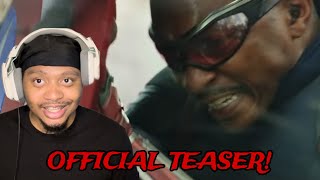 Captain America: Brave New World | Official Teaser | In Theaters February 14, 2025 REACTION VIDEO