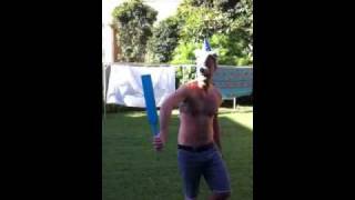 Australia day - dizzy bat James
