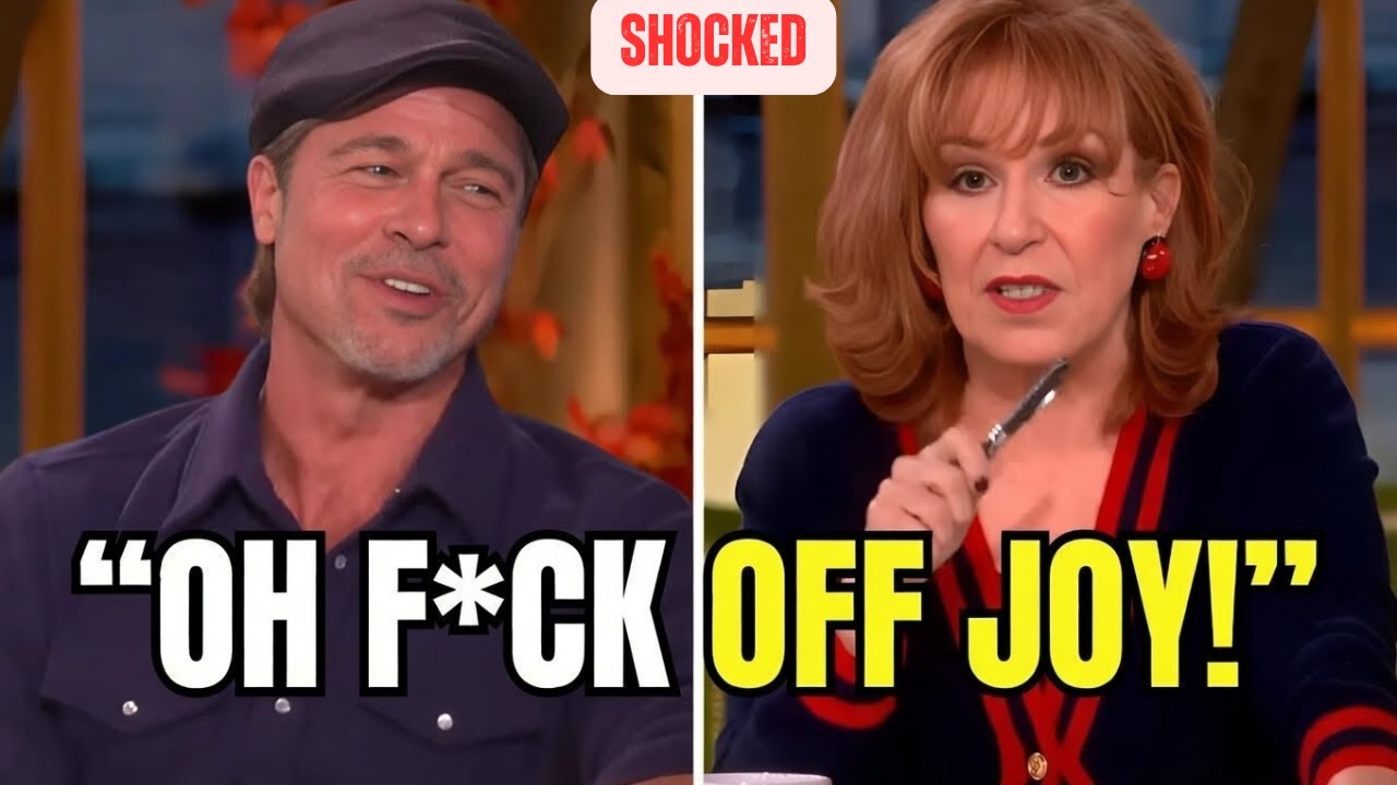 Brad Pitt Kicked Off The View After Fiery Live  Clash | Shocking On-Air Breakdown