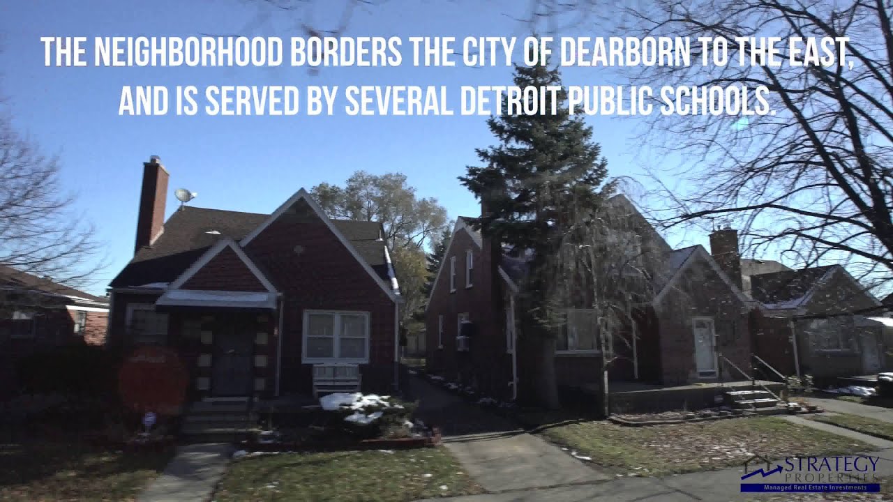 Warrendale Neighborhood Detroit YouTube