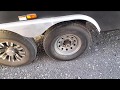 Wheel Well Tire Blow Out on a 2018 Voltage Toy Hauler