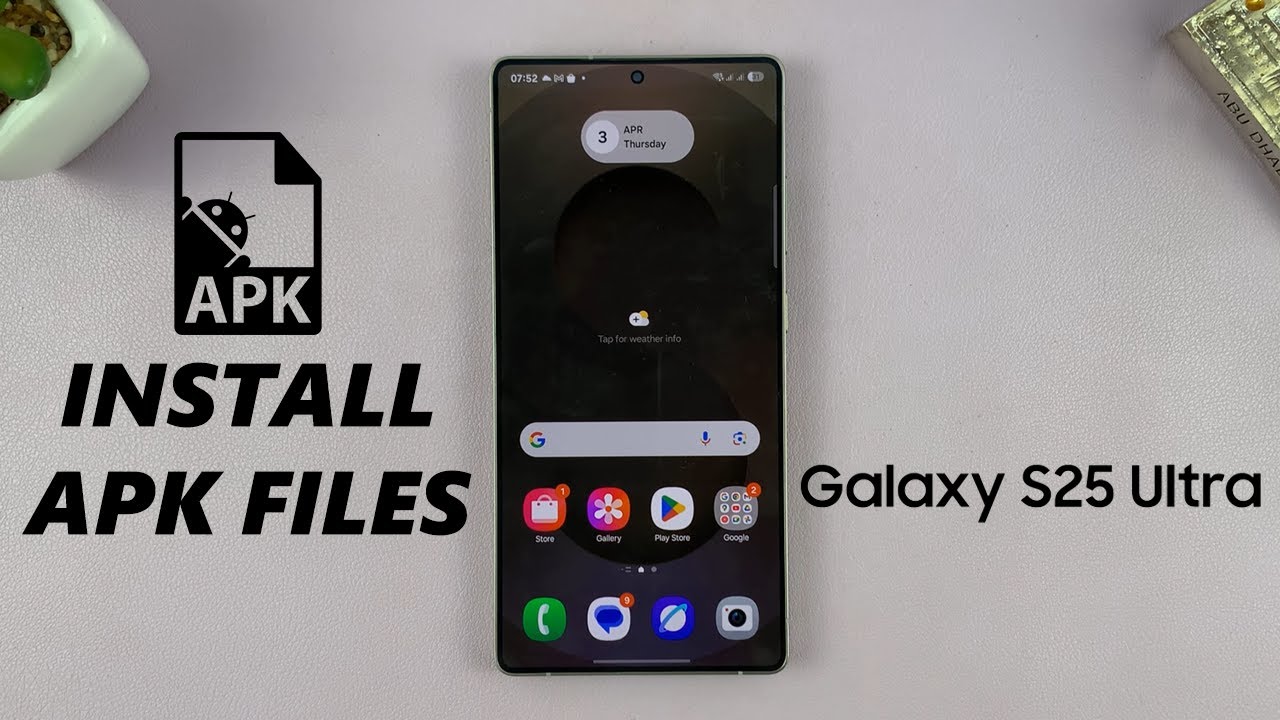 How To Install APK Files (Unknown Apps) On Samsung Galaxy S25 / S25 Ultra