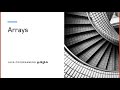 Arrays in java