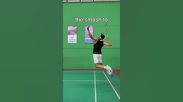 Learn how to hit a Jump Smash - #badminton #badmintonwithajay