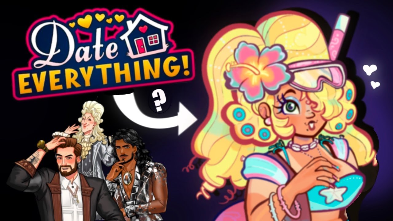 Designing my own Date Everything Characters! - YouTube