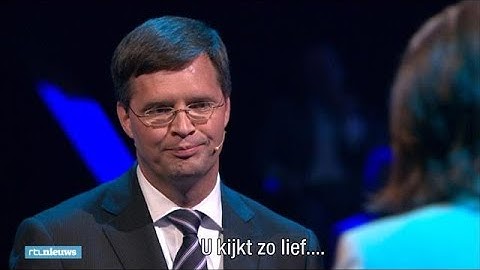 Memorabele fragmenten: hoe een tv-debat een politicus kan maken of breken - RTL NIEUWS