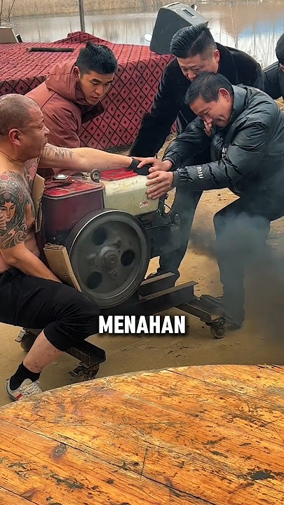 Tantangan Ekstrem: Menahan Mesin Diesel Sampai Mati! #halmenarik