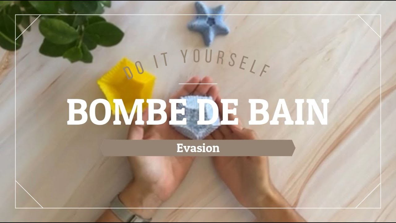 DIY BOMBE DE BAIN, 100% naturelle