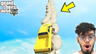 97.666% People Fall Down From These Rocks in This GTA 5 Parkour race!