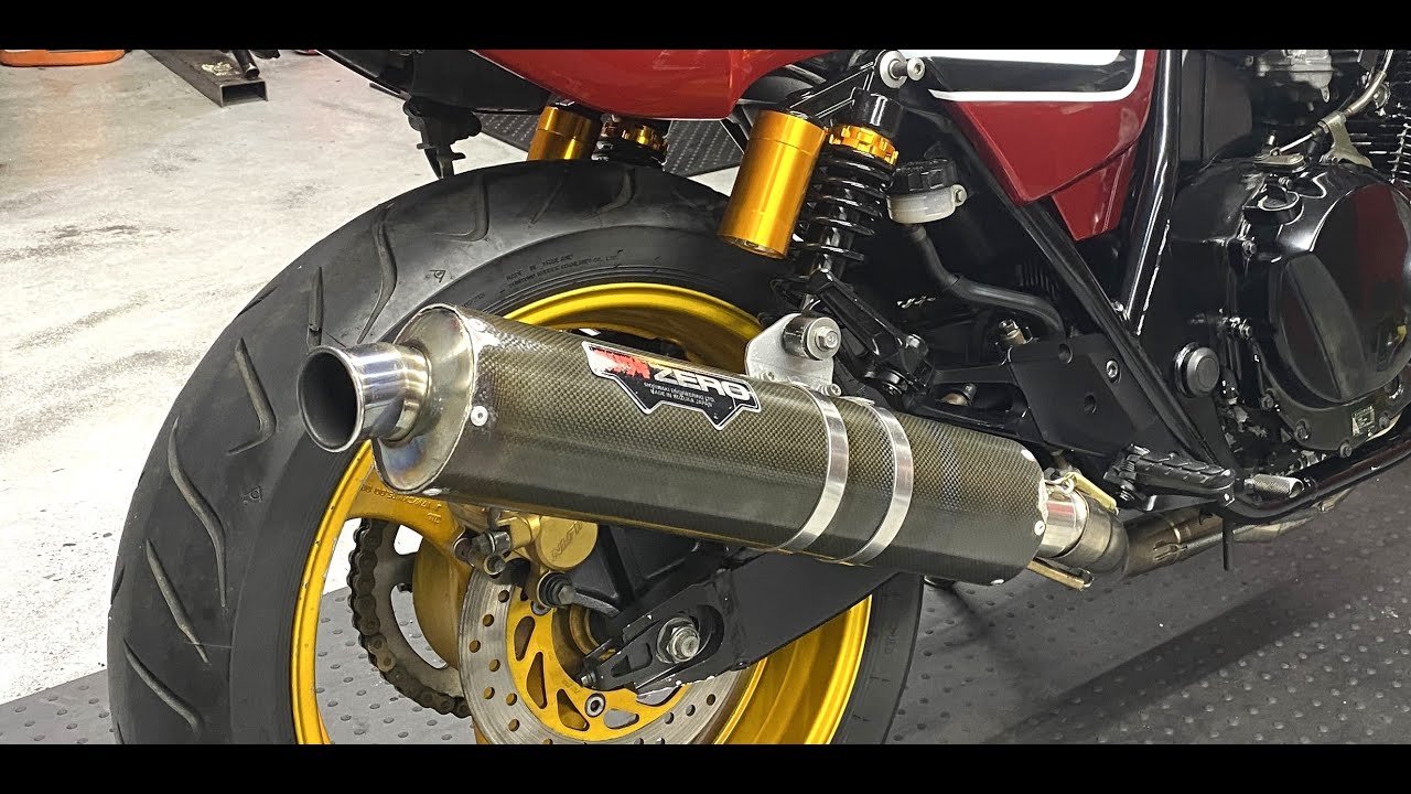 マフラー音】モリワキ製ZERO サイレンサー JMCA対応 | CB400SF/SB NC39