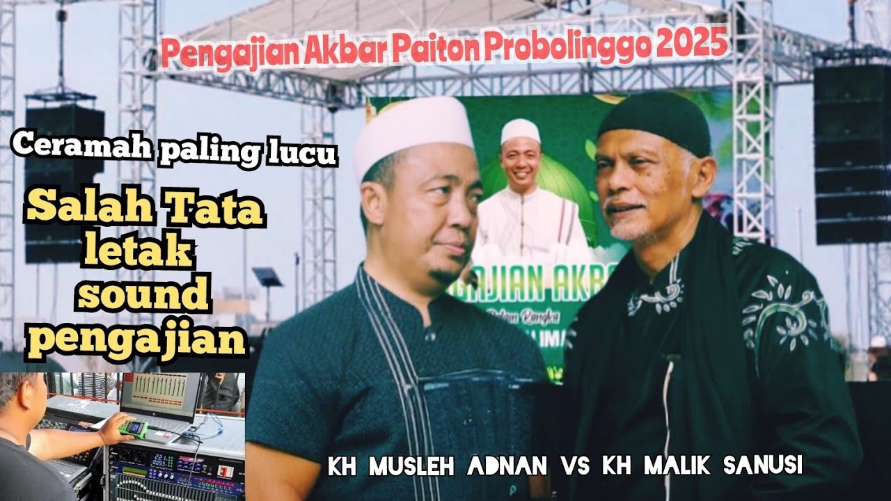 CERAMAH MADURA || KH MALIK SANUSI VS KH MUSLEH ADNAN LIVE Pandean paiton 